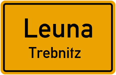 Straßenverzeichnis Leuna Trebnitz
