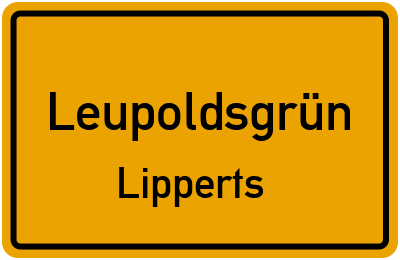 Straßenverzeichnis Leupoldsgrün Lipperts
