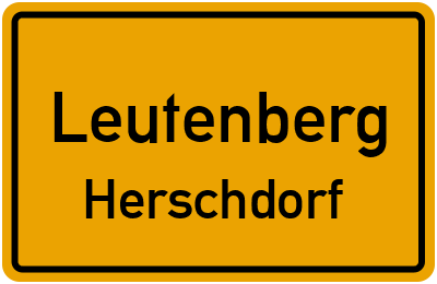 Straßenverzeichnis Leutenberg Herschdorf