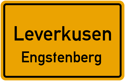 Straßenverzeichnis Leverkusen Engstenberg