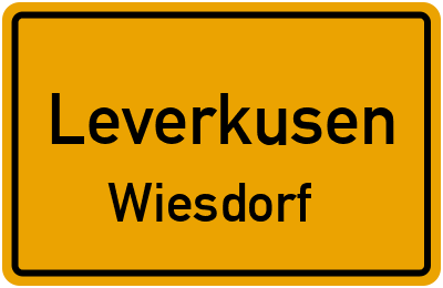 Straßenverzeichnis Leverkusen Wiesdorf