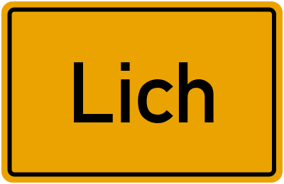 Branchenbuch Lich, Hessen
