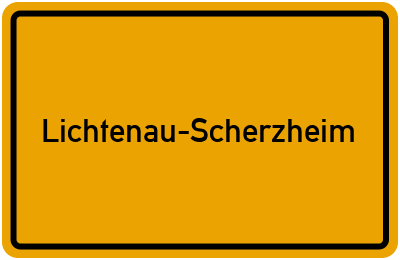 Branchenbuch Lichtenau-Scherzheim, Baden-Württemberg