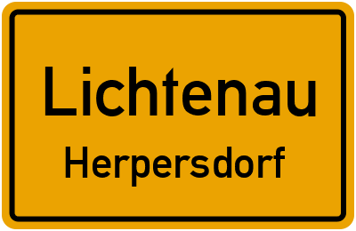 Straßenverzeichnis Lichtenau Herpersdorf