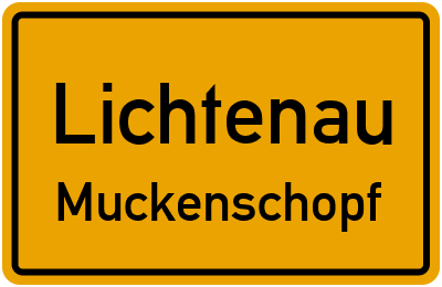 Straßenverzeichnis Lichtenau Muckenschopf
