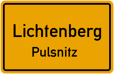 Straßenverzeichnis Lichtenberg Pulsnitz