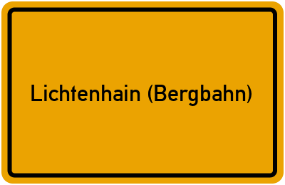 Lichtenhain (Bergbahn) Branchenbuch