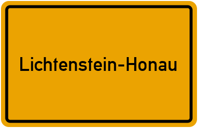 Branchenbuch Lichtenstein-Honau, Baden-Württemberg