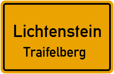 Straßenverzeichnis Lichtenstein Traifelberg