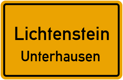 Briefkasten in Lichtenstein Unterhausen