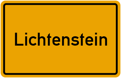 Lichtenstein in Baden-Württemberg