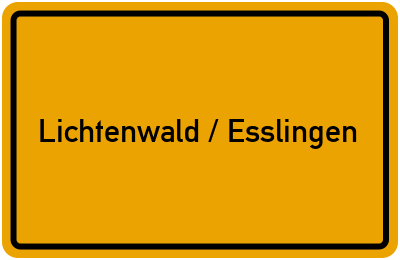 Branchenbuch Lichtenwald / Esslingen, Baden-Württemberg