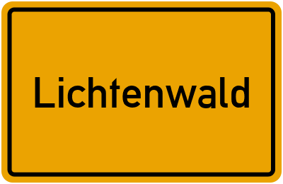 Lichtenwald in Baden-Württemberg