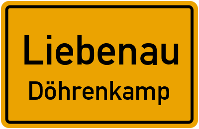 Straßenverzeichnis Liebenau Döhrenkamp