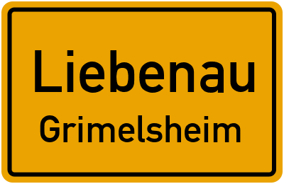 Straßenverzeichnis Liebenau Grimelsheim