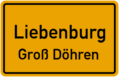 Straßenverzeichnis Liebenburg Groß Döhren