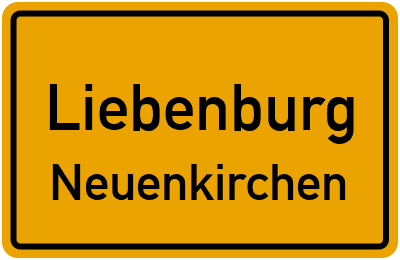 Ortsschild Liebenburg Neuenkirchen