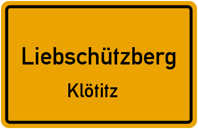Straßenverzeichnis Liebschützberg Klötitz