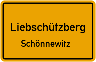 Straßenverzeichnis Liebschützberg Schönnewitz