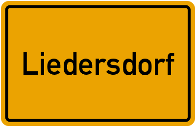 Liedersdorf Branchenbuch