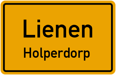 Straßenverzeichnis Lienen Holperdorp