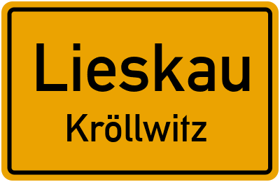Straßenverzeichnis Lieskau Kröllwitz