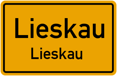 Straßenverzeichnis Lieskau Lieskau