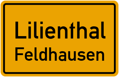 Straßenverzeichnis Lilienthal Feldhausen