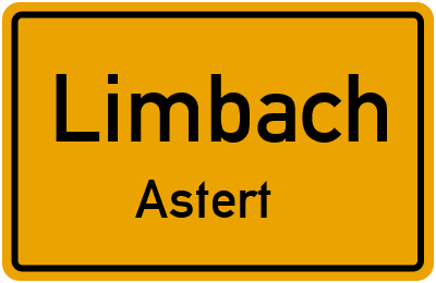 Straßenverzeichnis Limbach Astert