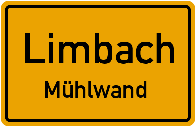 Straßenverzeichnis Limbach Mühlwand