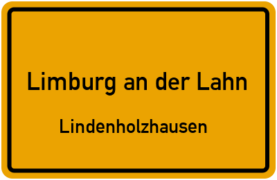 Straßenverzeichnis Limburg an der Lahn Lindenholzhausen
