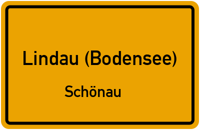 Straßenverzeichnis Lindau (Bodensee) Schönau