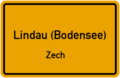 Straßenverzeichnis Lindau (Bodensee) Zech
