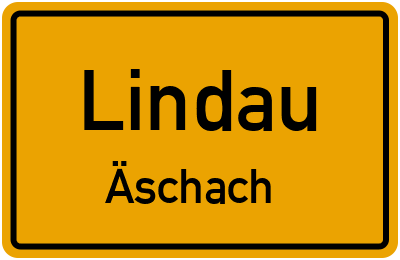 Straßenverzeichnis Lindau Äschach