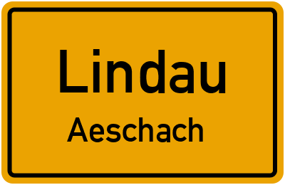 Straßenverzeichnis Lindau Aeschach