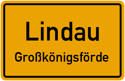 Straßenverzeichnis Lindau Großkönigsförde