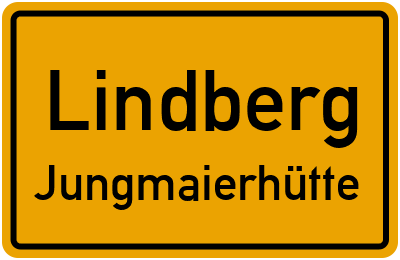 Straßenverzeichnis Lindberg Jungmaierhütte