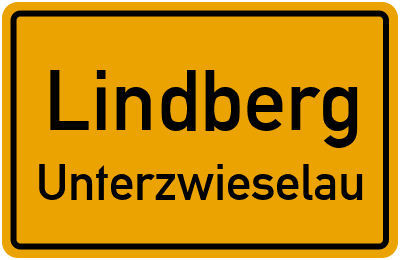 Straßenverzeichnis Lindberg Unterzwieselau