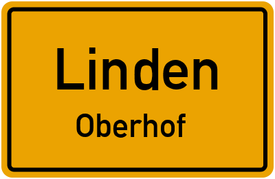 Straßenverzeichnis Linden Oberhof