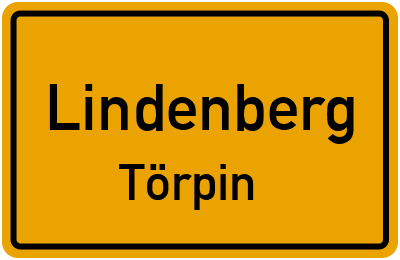 Straßenverzeichnis Lindenberg Törpin