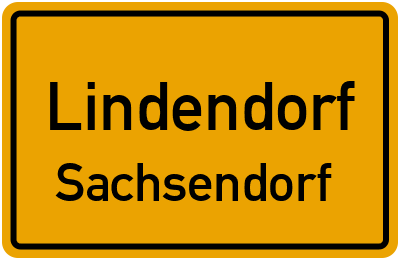 Straßenverzeichnis Lindendorf Sachsendorf