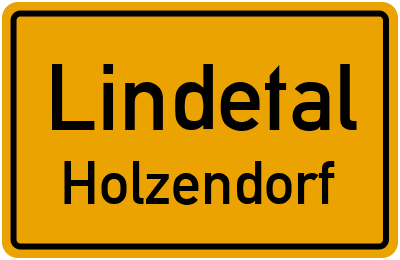 Straßenverzeichnis Lindetal Holzendorf