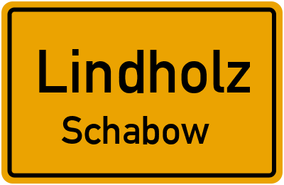 Straßenverzeichnis Lindholz Schabow