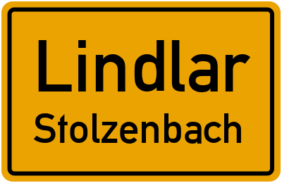 Straßenverzeichnis Lindlar Stolzenbach