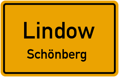 Straßenverzeichnis Lindow Schönberg