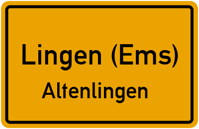 Straßenverzeichnis Lingen (Ems) Altenlingen