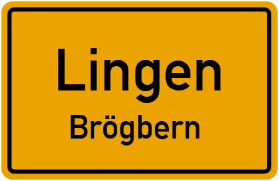 Straßenverzeichnis Lingen Brögbern