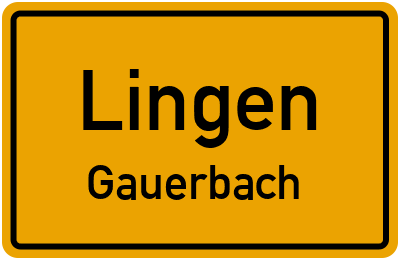 Straßenverzeichnis Lingen Gauerbach