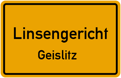 Straßenverzeichnis Linsengericht Geislitz