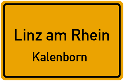 Straßenverzeichnis Linz am Rhein Kalenborn